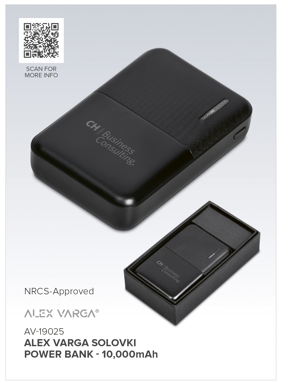 Alex Varga Solovki Power Bank - 10,000mAh CATALOGUE_IMAGE